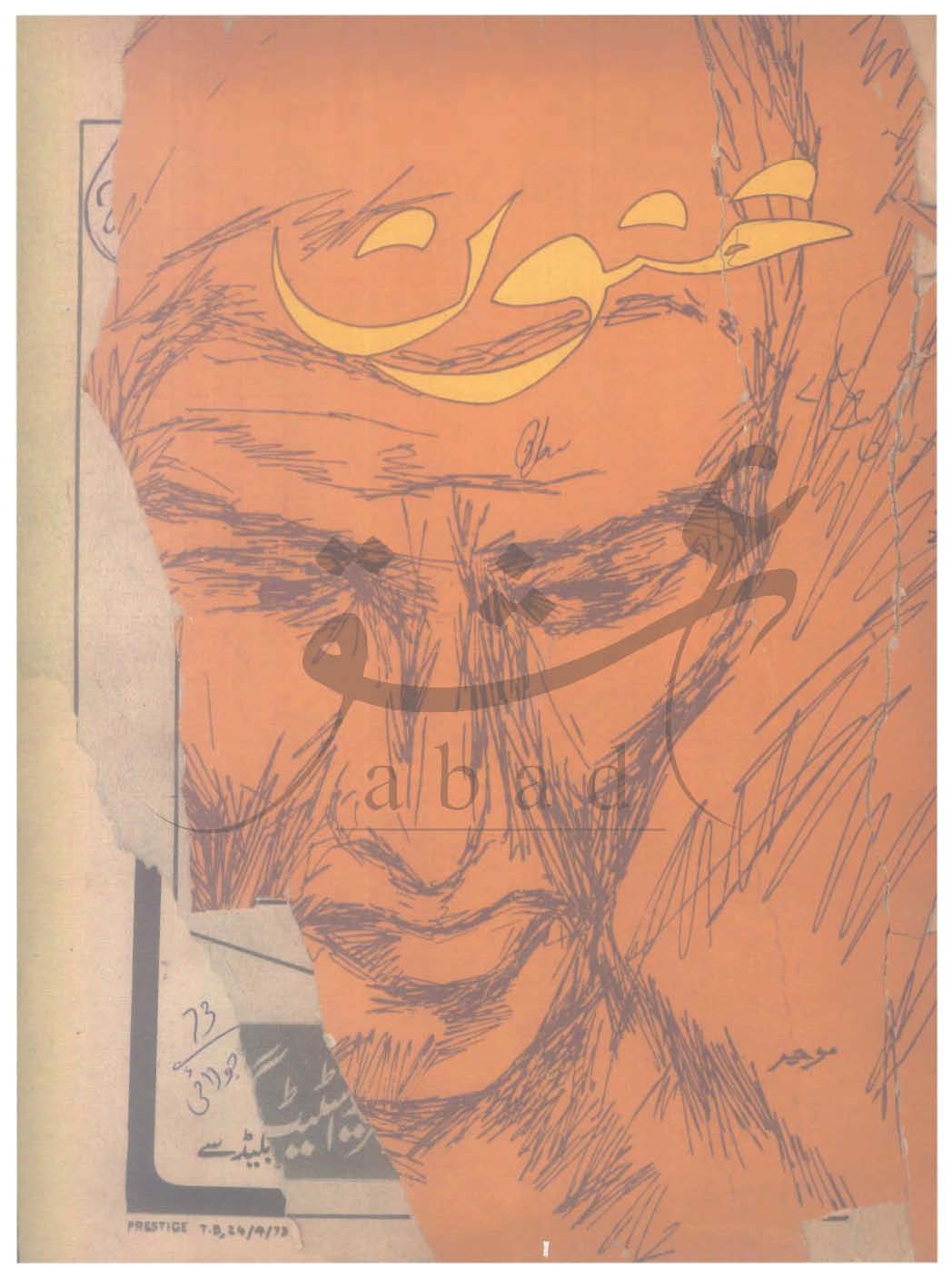 فنون شمارہ جولائی 1973